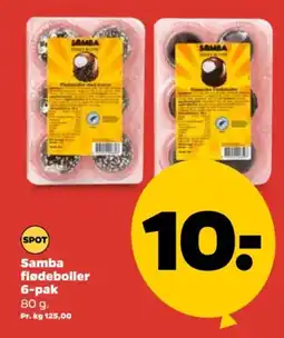 Netto Samba flødeboller 6-pak tilbud