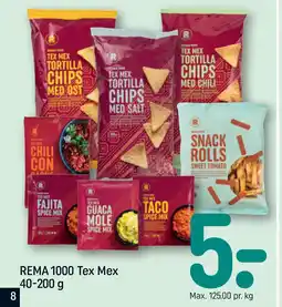 REMA 1000 REMA 1000 Tex Mex 40-200 g tilbud