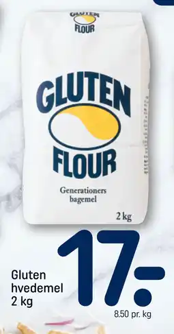 REMA 1000 Gluten hvedemel 2 kg tilbud