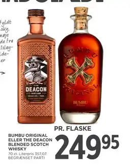 MENY DEACON BLENDED SCOTCH WHISKY tilbud