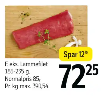 Føtex Lammefilet tilbud