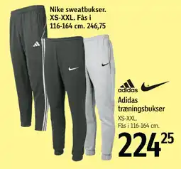 Føtex Nike sweatbukser tilbud