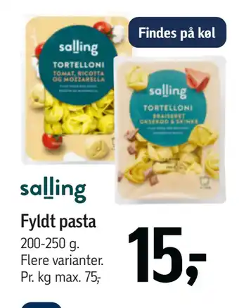 Føtex Fyldt pasta tilbud