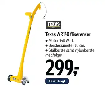 Føtex Texas WR140 fliserenser tilbud