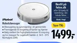 Føtex Robotstøvsuger tilbud