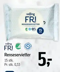 Føtex Renseservietter tilbud