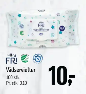 Føtex Vådservietter tilbud