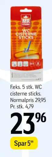 Føtex 5 stk. WC cisterne sticks tilbud