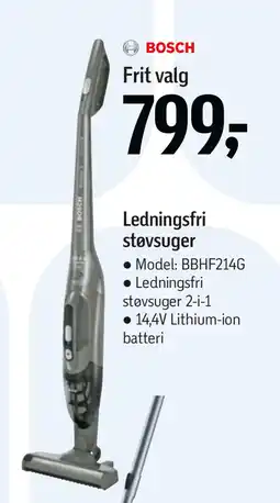 Føtex Ledningsfri støvsuger tilbud