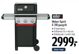 Føtex Weber Spirit E-310 gasgrill tilbud