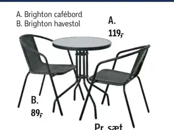 Føtex Brighton havestol tilbud