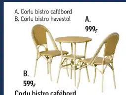 Føtex Corlu bistro cafébord tilbud