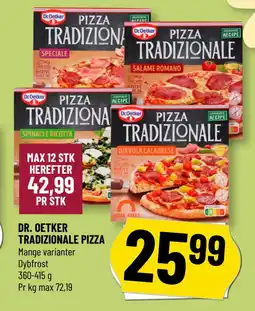 Løvbjerg DR. OETKER TRADIZIONALE PIZZA tilbud