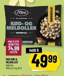 Løvbjerg MOU KØD & MELBOLLER tilbud