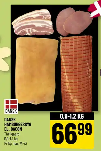 Løvbjerg DANSK HAMBURGERRYG EL. BACON tilbud