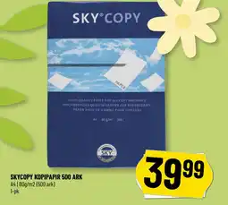 Løvbjerg SKYCOPY KOPIPAPIR 500 ARK tilbud