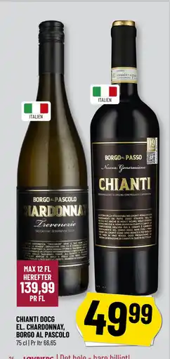 Løvbjerg CHIANTI DOCG EL. CHARDONNAY, BORGO AL PASCOLO tilbud