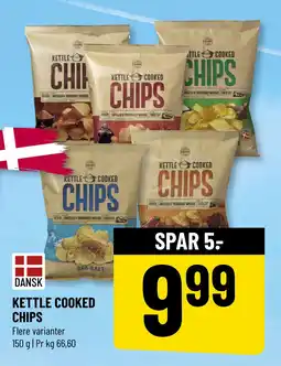 Løvbjerg KETTLE COOKED CHIPS tilbud