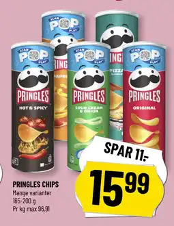 Løvbjerg PRINGLES CHIPS tilbud