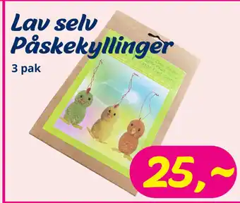 Hi five Lav selv Påskekyllinger tilbud