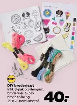 Netto DIY broderisæt tilbud