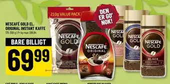 Løvbjerg NESCAFÉ GOLD EL. ORIGINAL INSTANT KAFFE tilbud