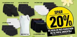 Løvbjerg 3-PK BOXERSHORTS tilbud