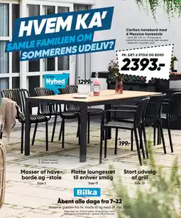 Bilka Messina havestol tilbud