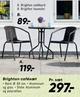 Bilka Brighton havestol tilbud