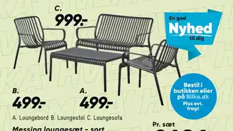 Bilka Loungesofa tilbud