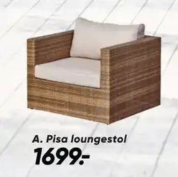 Bilka Pisa loungestol tilbud