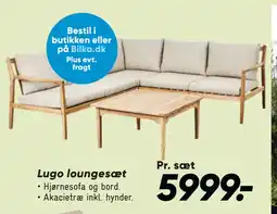 Bilka Lugo loungesæt tilbud