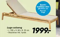 Bilka Lugo solseng tilbud