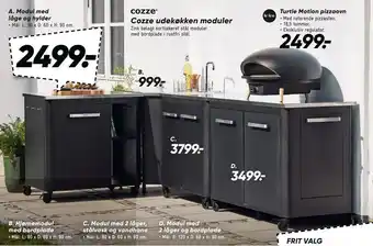 Bilka Modul med låge og hylder tilbud