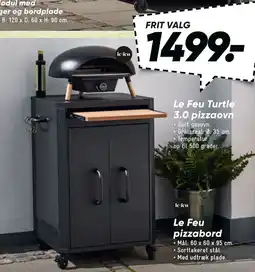 Bilka Le Feu pizzabord tilbud