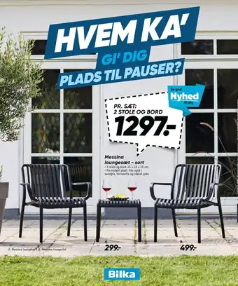 Bilka Messina loungebord tilbud