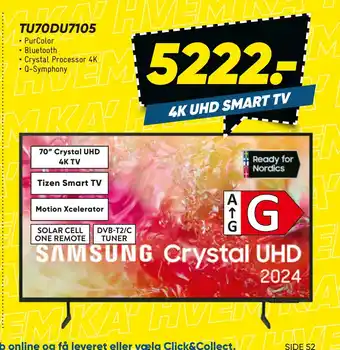 Bilka SAMSUNG TU70DU7105 tilbud