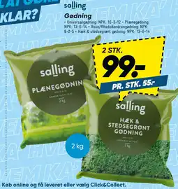 Bilka Gødning tilbud