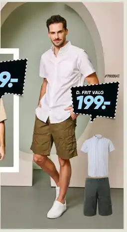 Bilka Skjorte eller shorts tilbud