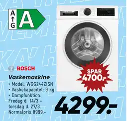 Bilka Vaskemaskine tilbud