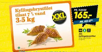 Bilka XXL kyllingebrystfilet tilbud