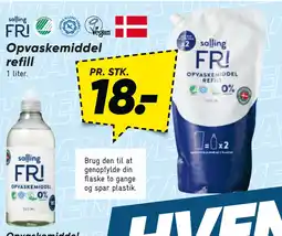 Bilka Opvaskemiddel refill tilbud