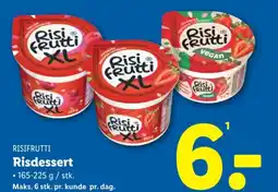 Lidl RISIFRUTTI Risdessert tilbud