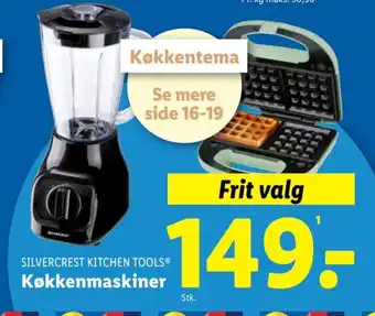 Lidl SILVERCREST KITCHEN TOOLS® Køkkenmaskiner tilbud