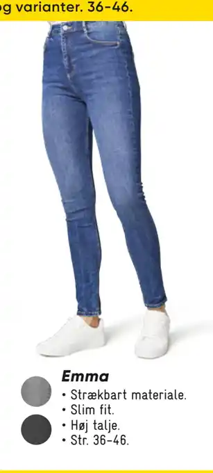 Bilka Basic jeans eller bukser. Emma tilbud