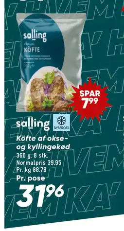 Bilka Köfte af okse- og kyllingekød tilbud