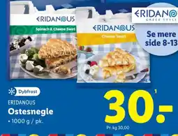 Lidl ERIDANOUS Ostesnegle tilbud