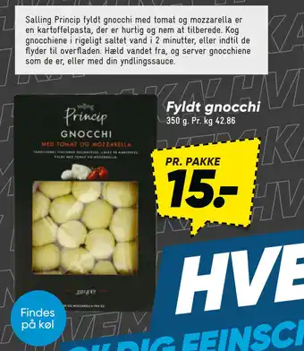 Bilka Fyldt gnocchi tilbud