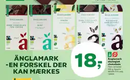 SuperBrugsen Änglamark økologisk chokolade tilbud