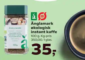 SuperBrugsen Änglamark økologisk instant kaffe tilbud